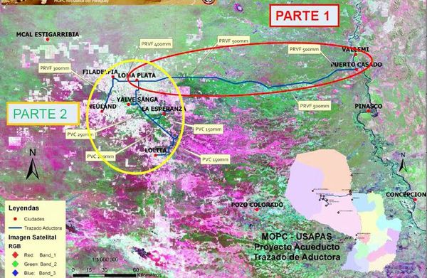 Consorcio defiende encarecimiento del 56% en contrato del acueducto Chaco - Nacionales - ABC Color