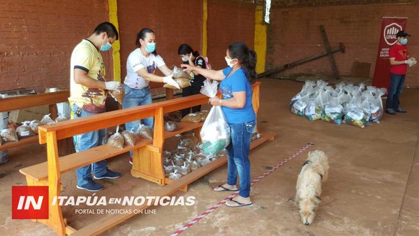 DESDE LA UNAE REPARTIERON COMIDAS PARA MASCOTAS