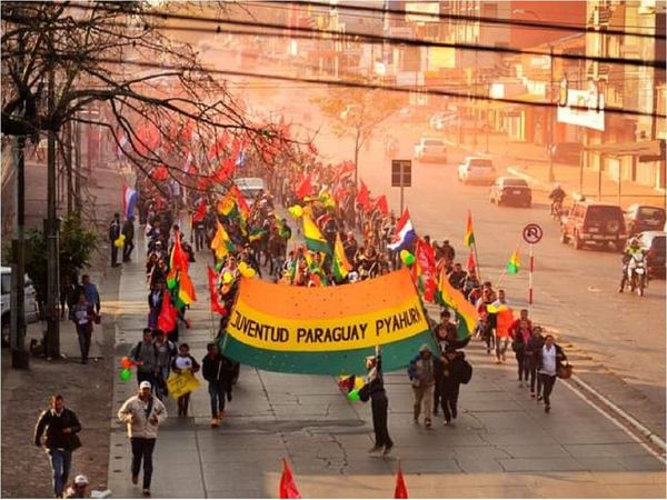 Paraguay Pyahurã hace llamado a jóvenes para luchar por tierra, trabajo y educación