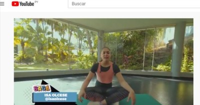 La Nación / “Saga deportiva”: rutina de estiramientos físicos