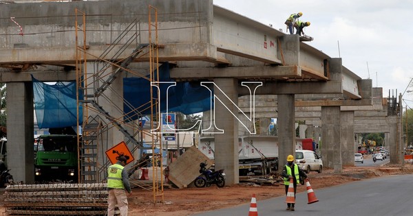 La Nación / Viaducto de 1.340 metros ya registra 70% de avance en zona del Botánico