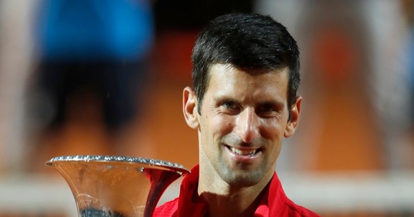La Nación / Djokovic abraza su 5º título en Roma