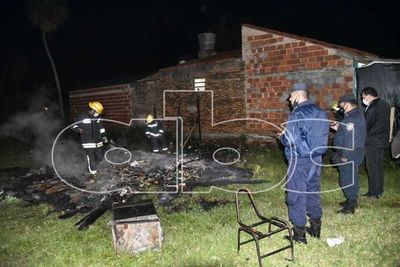 Vivienda precaria fue consumida por las llamas en Luque - Nacionales - ABC Color