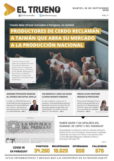E-paper 22 de Septiembre 2020 - El Trueno