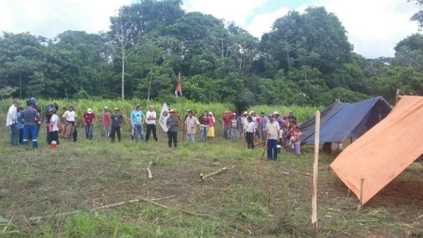 Campesinos continuarán con movilizaciones este martes en Jasy Kañy