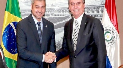 Apertura del puente: Abdo y Bolsonaro coordinaron protocolo
