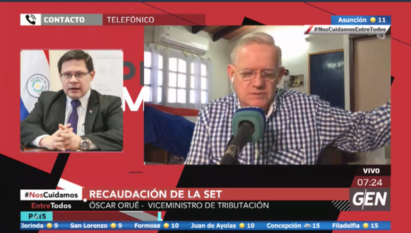HOY / Óscar Orué, viceministro de Tributación, sobre recaudación de la SET