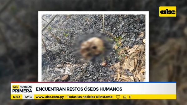 Encuentran restos óseos humanos en Ypacaraí - ABC Noticias - ABC Color