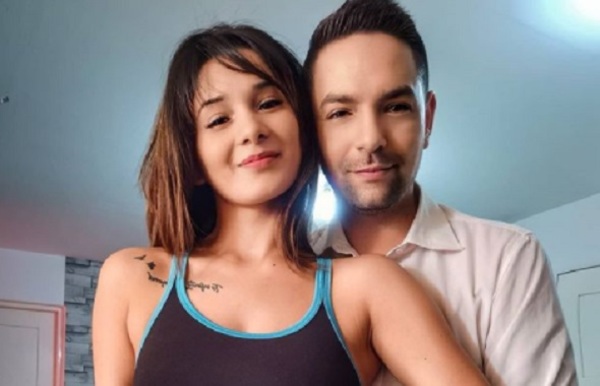 Mariela Bogado cantó para su marido, Fernando Eid