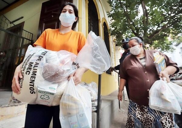 El MEC logra distribuir cerca de 400.000 kits de alimentos durante la pandemia