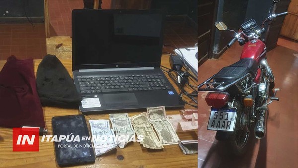 PIRAPÓ: HERMANOS INDÍGENAS FUERON ATRAPADOS CON OBJETOS HURTADOS