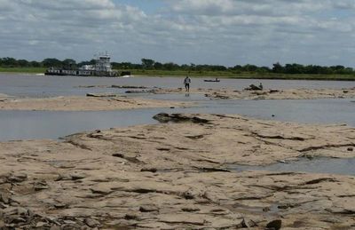 Río Paraguay: la tendencia por ahora es una bajante extrema
