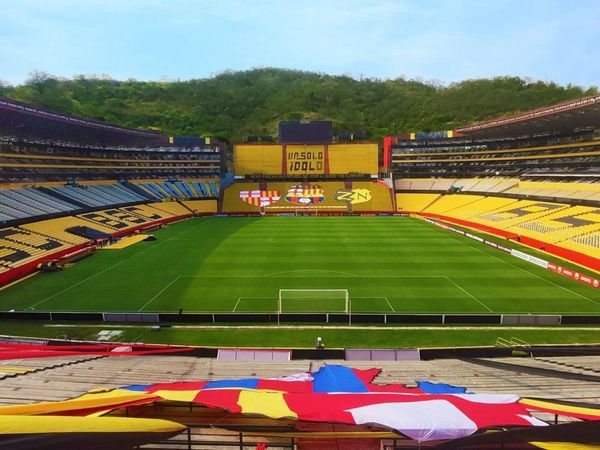 Finalmente habilitan estadio para Barcelona-Flamengo