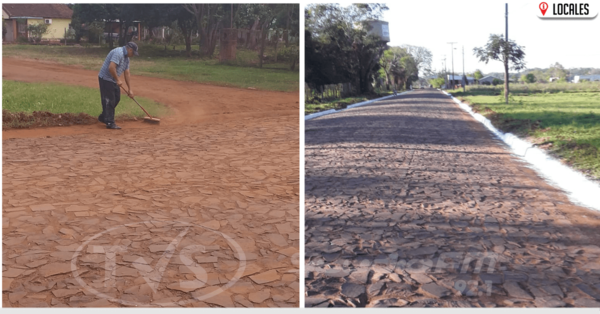 Hermosean tramos del B° San Antonio Ypekuru