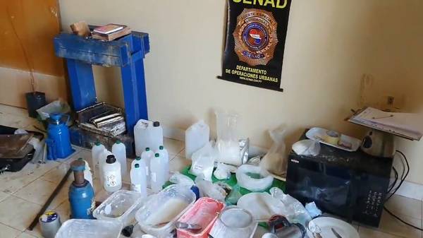 En Villa Elisa descubren laboratorio clandestino para procesar cocaína – Prensa 5
