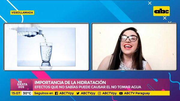 La importancia de la buena hidratación - Ensiestados - ABC Color
