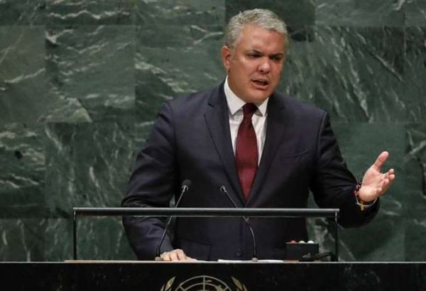 Duque denuncia nexos de Maduro con narcotráfico y terrorismo ante la ONU