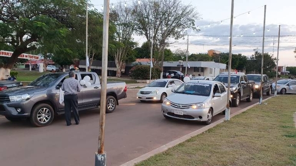 HOY / Realizan "caravana por la paz" en Yby Yaú, pidiendo por la liberación de Óscar Denis