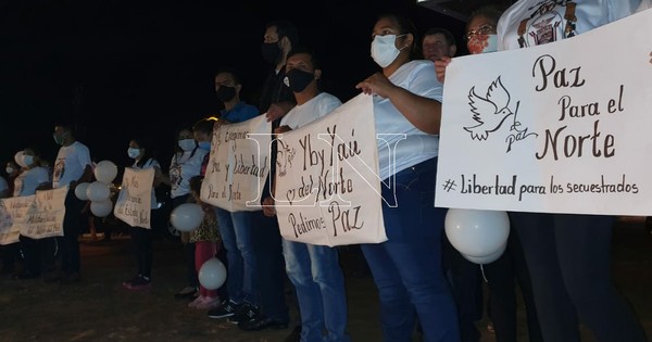 La Nación / Caravana por la paz: Yby Yaú se moviliza y pide liberación de secuestrados