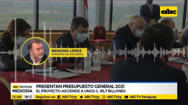 Presupuesto 2021 omoñeko’õ Petta ha Benigno López-pe - ABC Remiandu - ABC Color