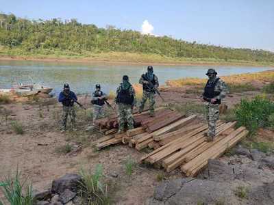 Incautan maderas nativas a orillas del río Paraná - Noticde.com