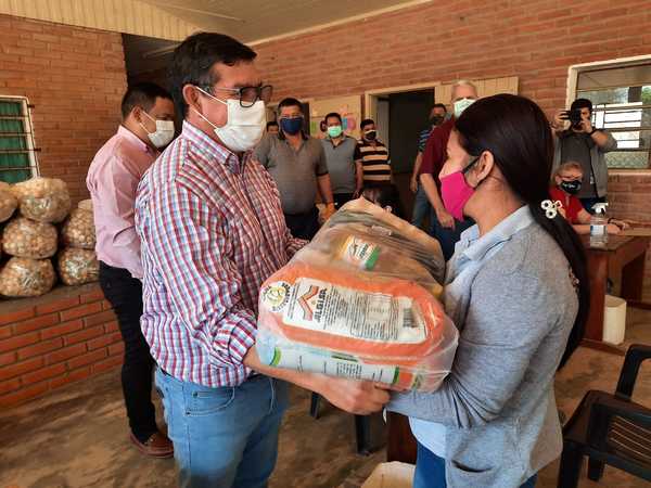 Distribuyen 6.153 kits de alimentos en escuelas