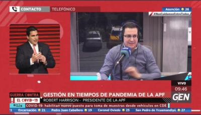 HOY / Robert Harrison, presidente de la APF, sobre gestión en tiempos de Pandemia de la APF