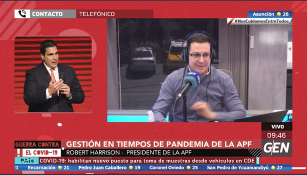 HOY / Robert Harrison, presidente de la APF, sobre gestión en tiempos de Pandemia de la APF