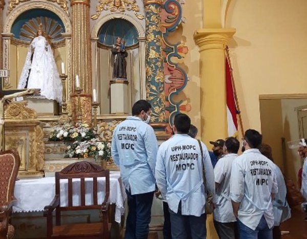 Crónica / EN SU VÍSPERA: “Vichearon” retablo de la Virgen de las Mercedes