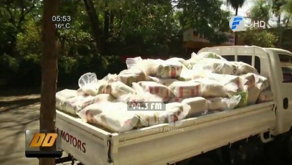 Más de 100 toneladas de alimentos para las comunidades que rechazaron al EPP