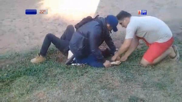 Vecinos detienen a presunto delincuente tras un asalto en San Lorenzo – Prensa 5