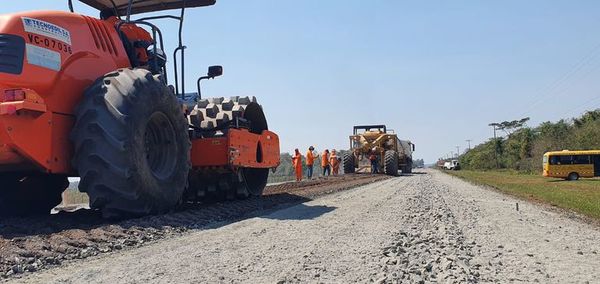 Mejoramiento de la ruta Paraguarí-Villarrica registra un avance del 53% - Nacionales - ABC Color