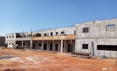 HOY / Futura cárcel de Emboscada registra avance del 40% en su construcción