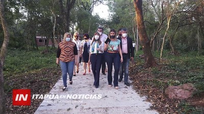 MINISTRA DE TRABAJO VISITA SAN JUAN DEL PARANÁ.