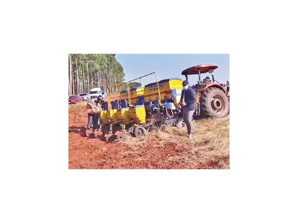 Sector privado lanza siembra de soja