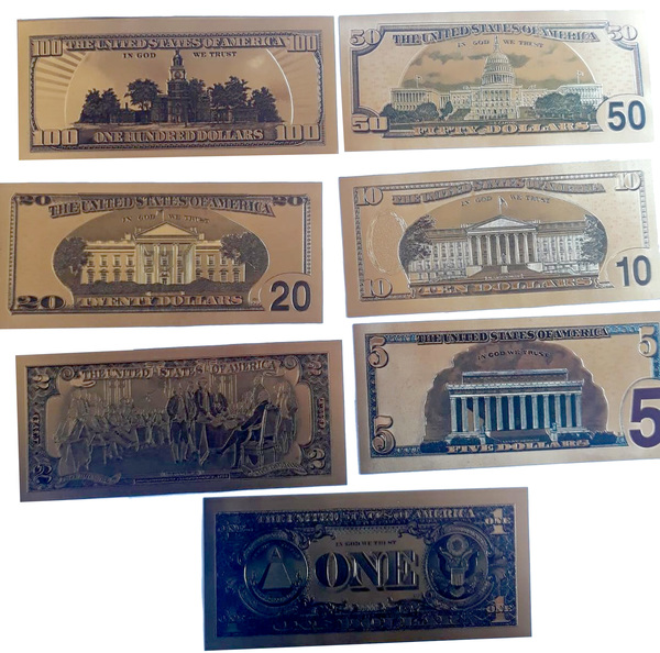 Requisan placas de billetes de dólares que podrían ser utilizadas para falsificación