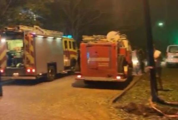 Ardió un dormitorio en barrio Bernardino Caballero