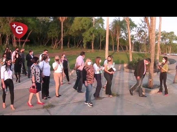 BACIGALUPO RECORRE SAN JUAN DEL PARANÁ Y HABLA DE POTENCIAR EL TURISMO A TRAVÉS DE CAPACITACIONES