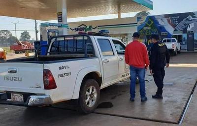 Solitario motochorro roba cerca de G. 300 mil a playero de surtidor