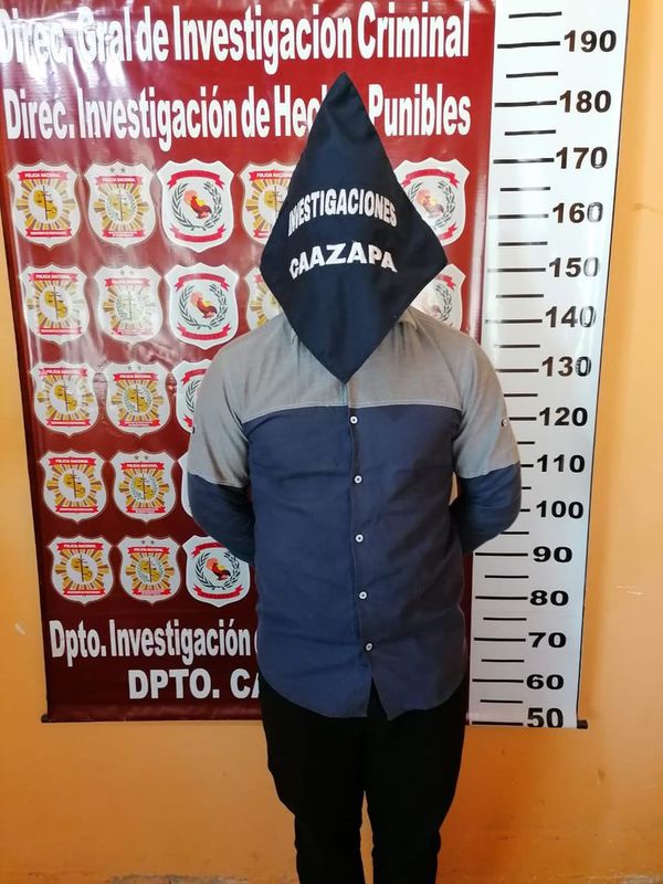 Policía detiene a sospechoso de homicidio en Tavaí - Nacionales - ABC Color