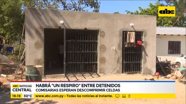 Persiste el hacinamiento en calabozos de comisarías - Nacionales - ABC Color