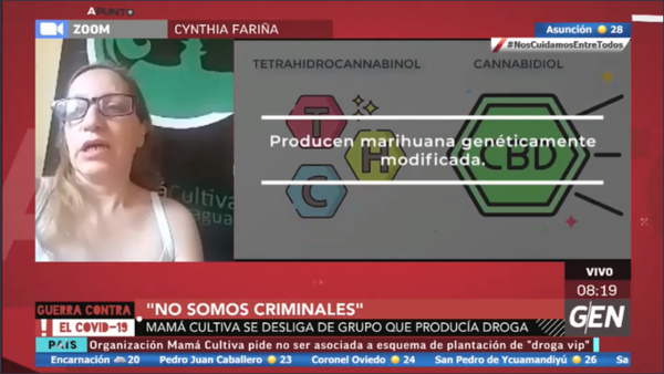HOY / Cynthia Fariña, representante de la organización Mamá Cultiva Py