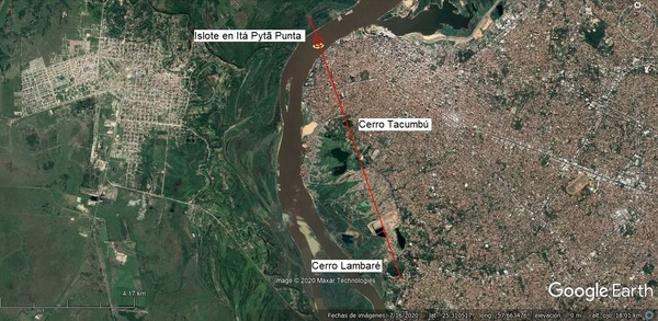 ¡Curioso descubrimiento! Islote que emergió en Itá Pytã Punta forma parte de un volcán - Megacadena — Últimas Noticias de Paraguay