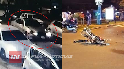 FISCALÍA IMPUTA A SUPUESTO CONDUCTOR, TRAS ACCIDENTE Y ABANDONO EN ENCARNACIÓN