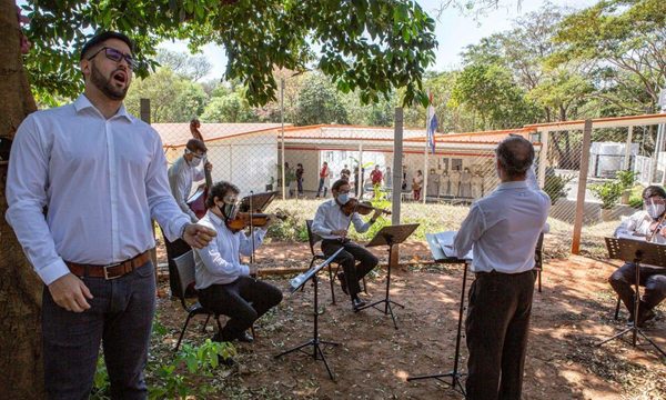 Concierto en el INERAM: La música que alivia en los momentos difíciles