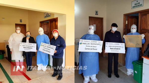 CARMEN DEL PARANÁ CELEBRA DOS RECUPERADOS DE COVID 19