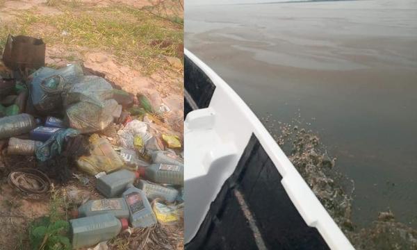 Denuncian contaminación en el Lago Yguazú – Prensa 5