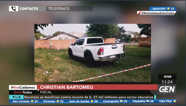 HOY / Fiscal Christian Bartomeu, sobre la investigación del asesinato del empresario de Salto del Guairá, Cristóbal Rojas