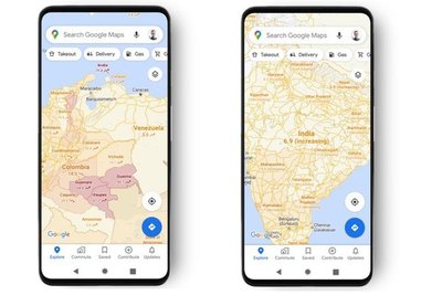 Google Maps ya informa las áreas donde hay más o menos COVID-19