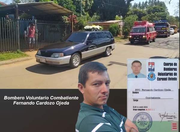 Último adiós a bombero voluntario – Prensa 5